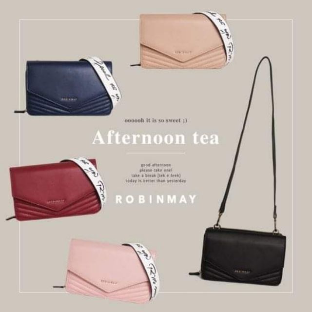 Robinmay Bag Is A Premium Quality Taiwan Made Brand Fame With The Fashionable Look Come With Two Different Straps Shopee Malaysia