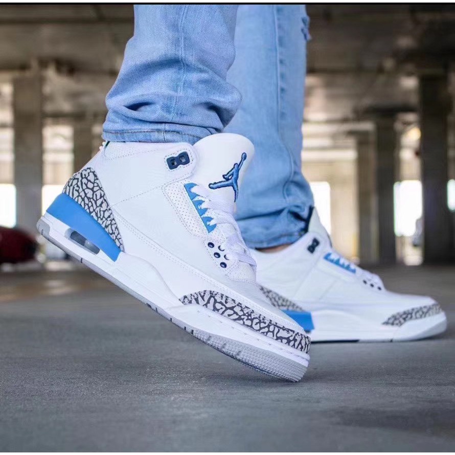 air jordan 3 carolina blue