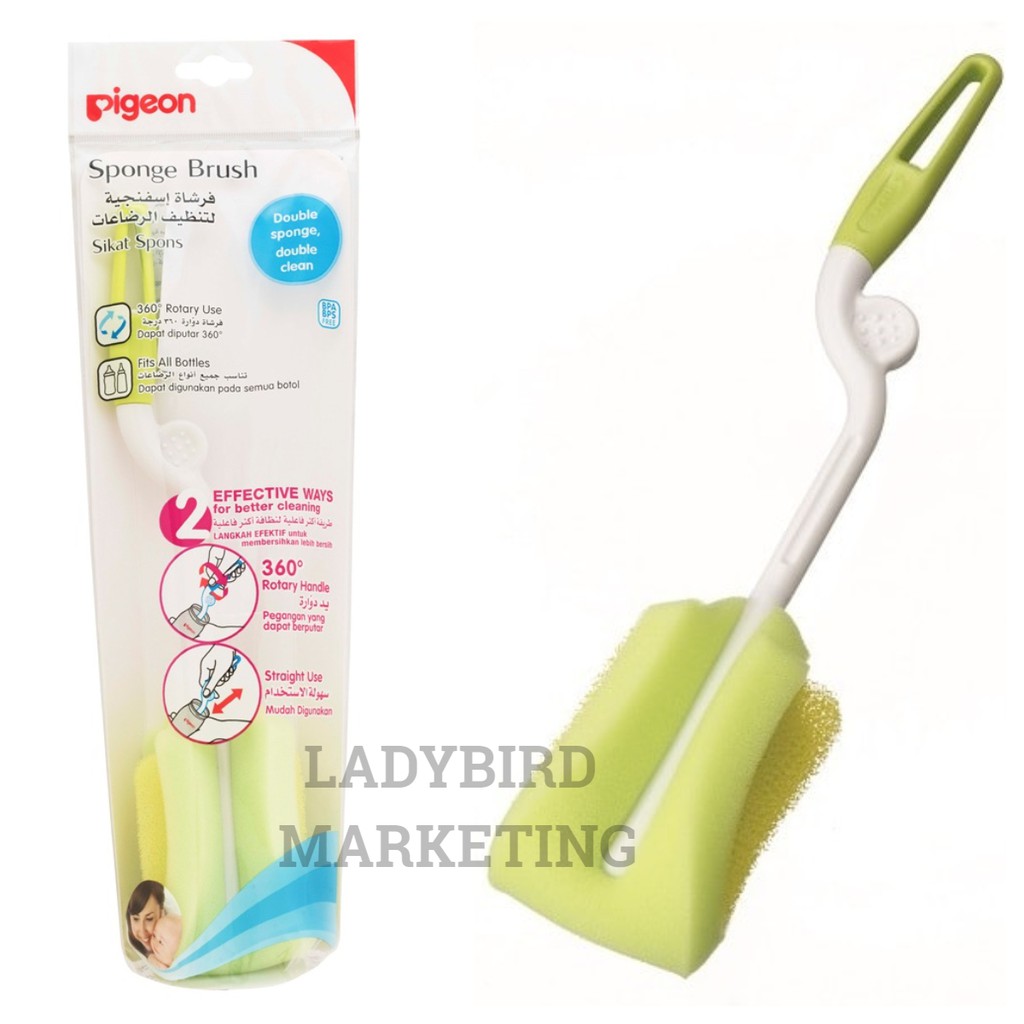pigeon sponge brush