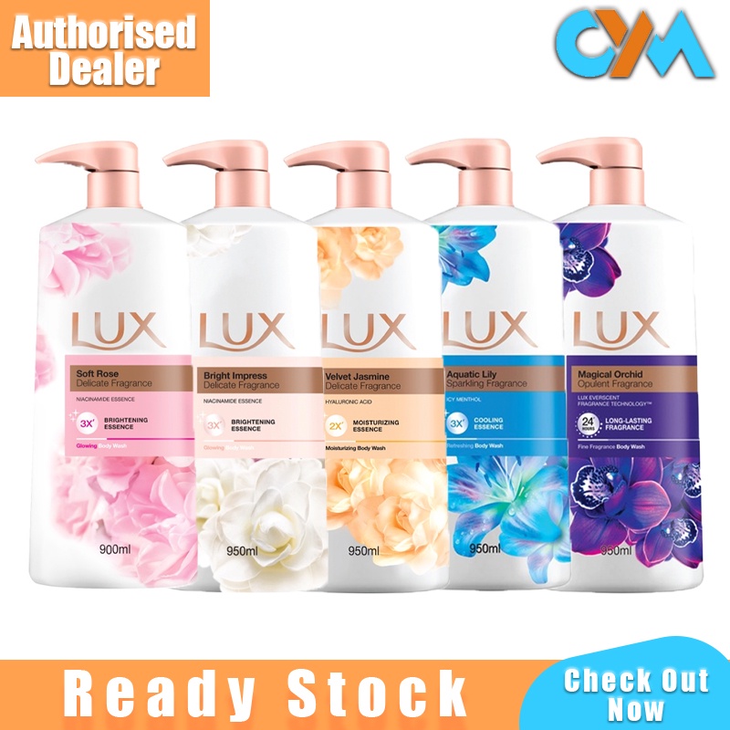 Lux Body Wash Shower Gel 950ml Magical Orchid /Soft Rose /Velvet Jamine