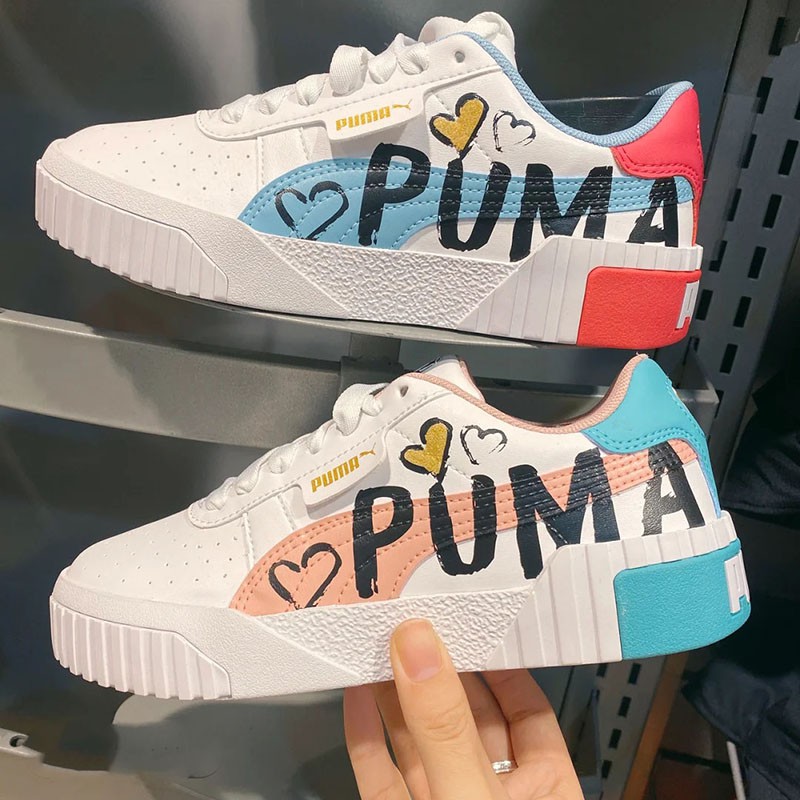 puma cali novelty casual shoes