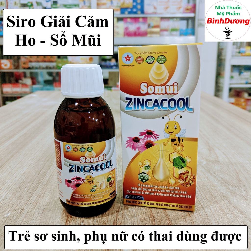 Zincacool Runny Nose Syrup Cold Syrup, Runny Nose, Stuffy Nose, Cough