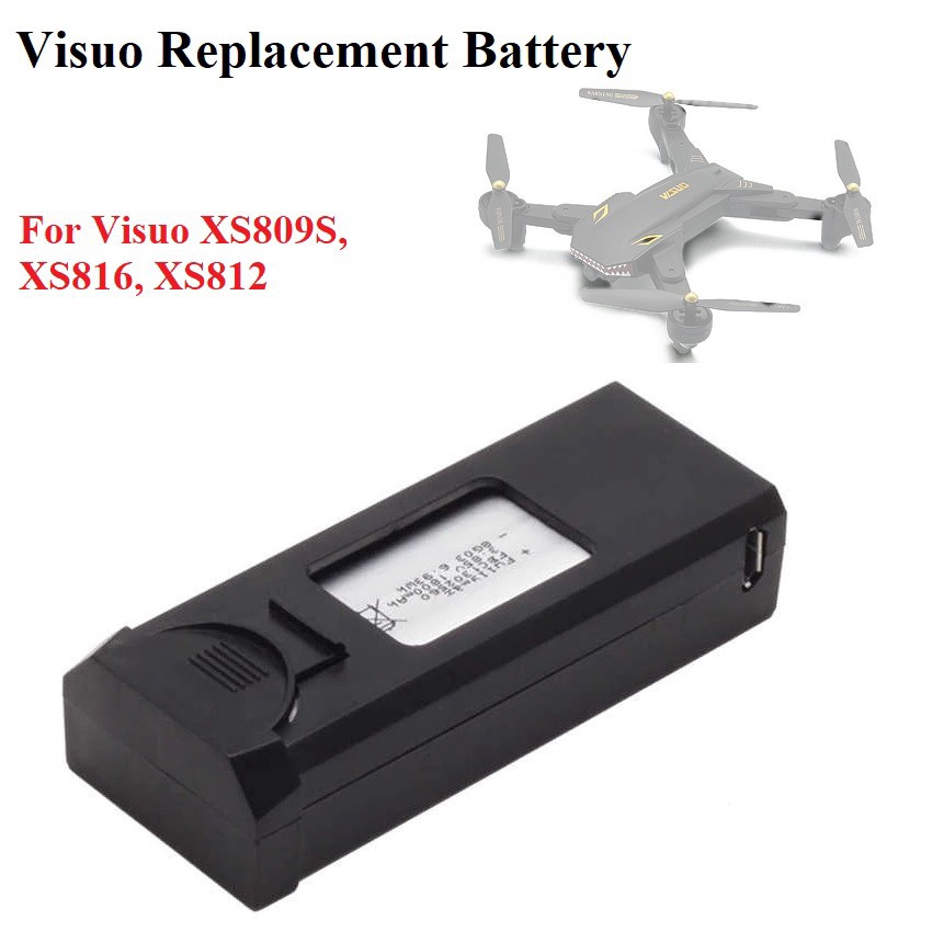 visuo drone battery