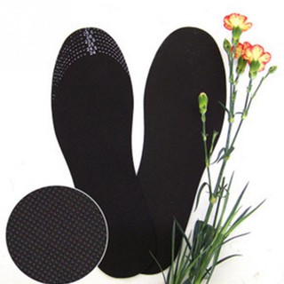 Hot Unisex Healthy Bamboo Charcoal Foot Inserts Shoe Pads Insole Random Colour 
