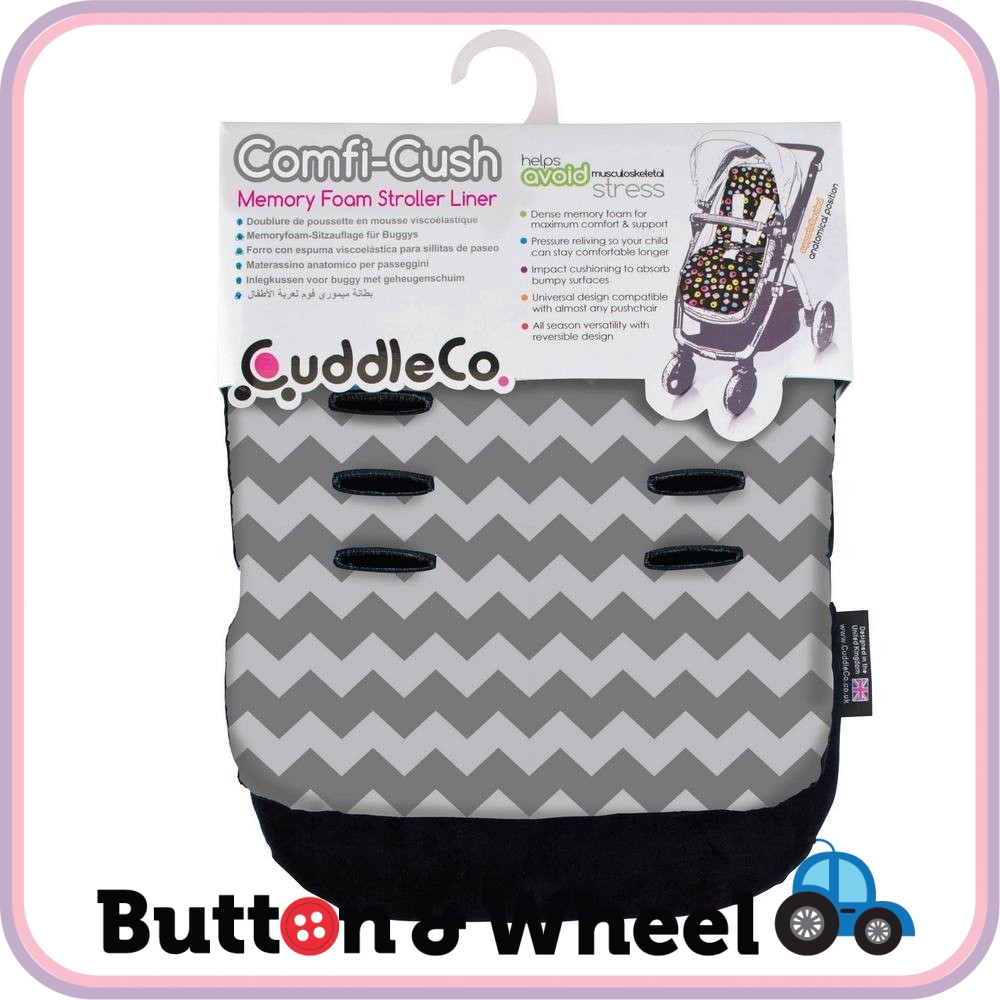 cuddleco memory foam stroller liner