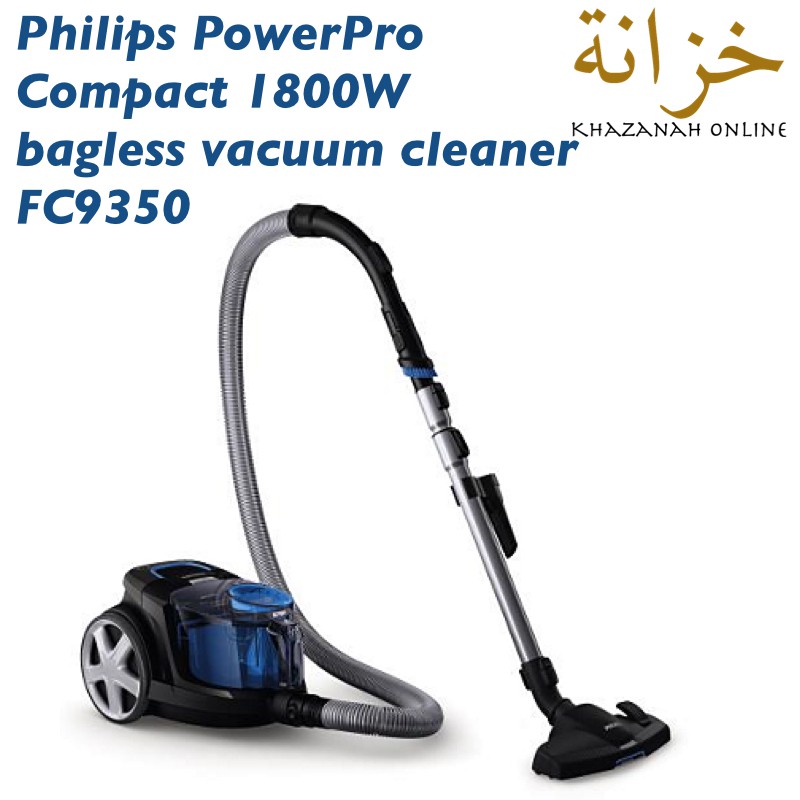 Philips PowerPro Compact 1800W Bagless Vacuum Cleaner FC9350 | Shopee .