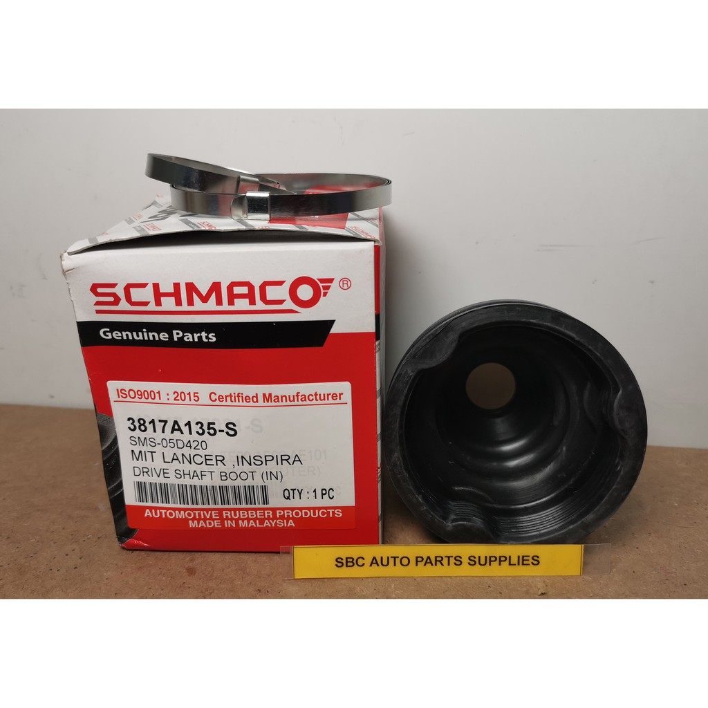 SBC AUTO SCHMACO PROTON INSPIRA MITSUBISHI LANCER DRIVE SHAFT BOOT