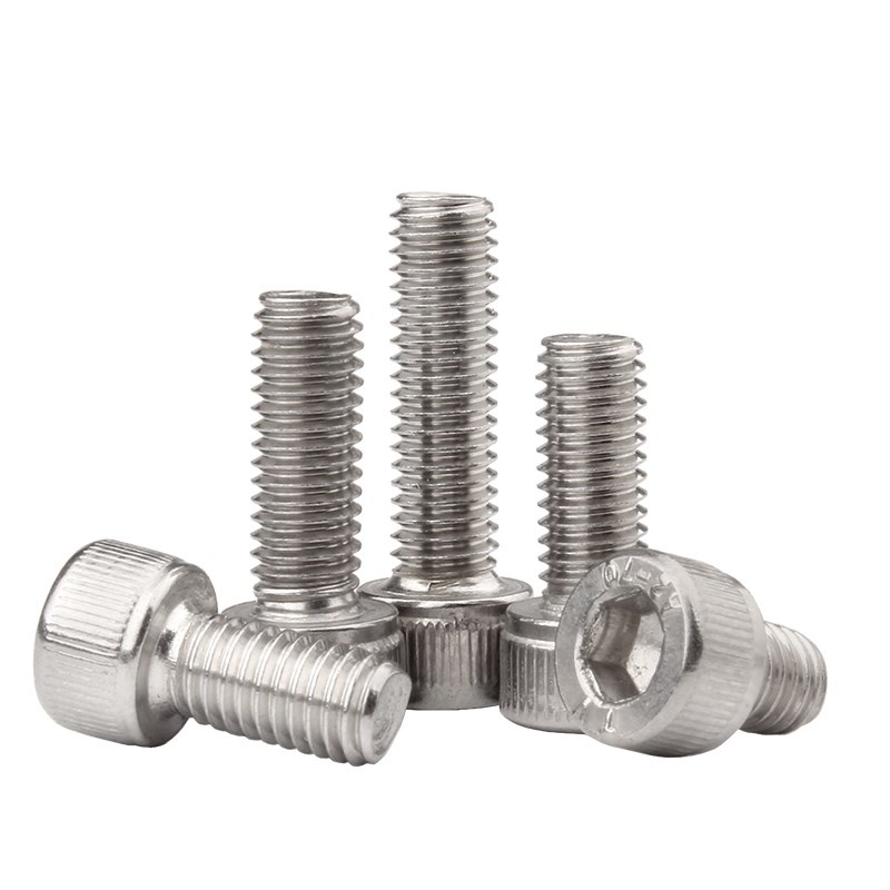 M2.5 M3 M4 Hex Socket Cap Head Screws 304 Stainless Steel SHINY SURFACE ...