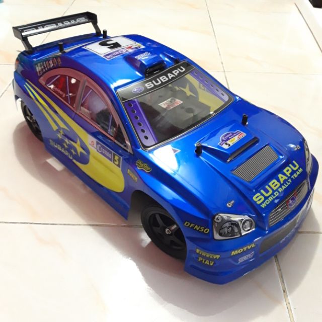 subaru rally team rc car