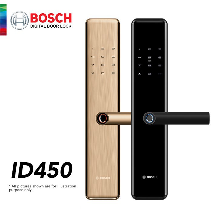 NEW Bosch ID450 Smart Digital Door Lock  Smart Lock  