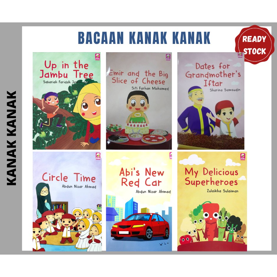 Siri Buku Bacaan Kanak Kanak English Shopee Malaysia