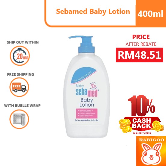 sebamed baby lotion 400ml price