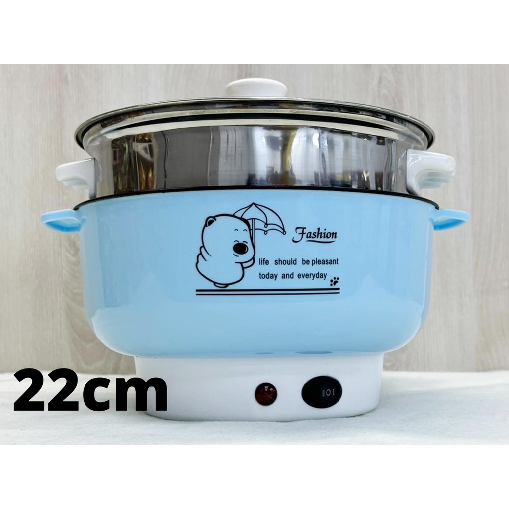FREE GIFT CHERRYMultifunctional Non-Stick Electric 2.8L Cooker Non-Stick Electric