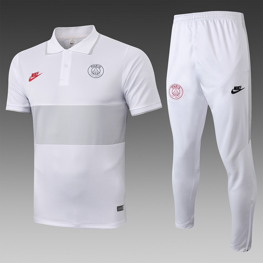 grey football kit