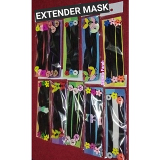 3 pcs Extender getah / Adopter mask/ Penyangkut mask / extention face mask  Ready stok