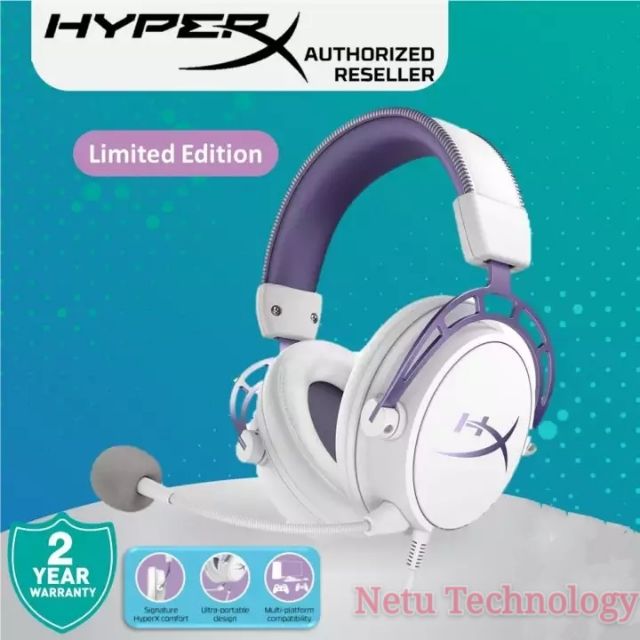 hyperx cloud alpha white