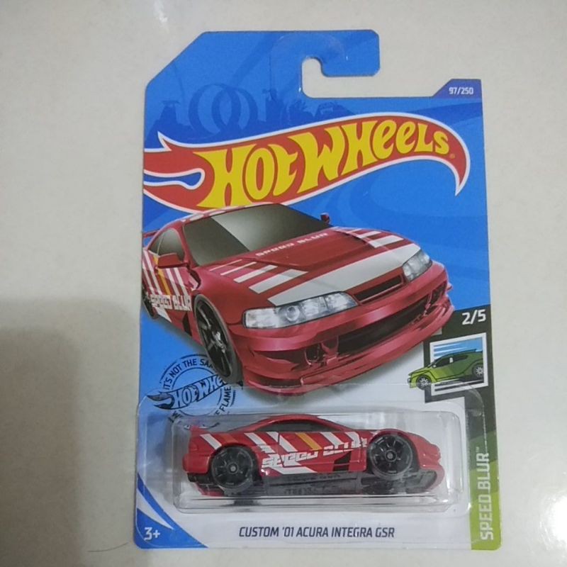 HOT WHEELS CUSTOM 01 ACURA INTEGRA GSR SPEED BLUR | Shopee Malaysia