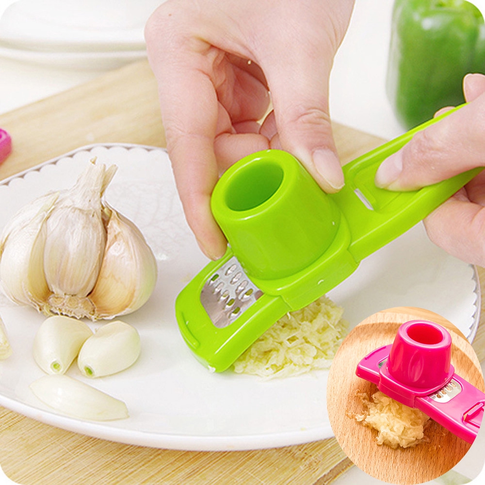 Plastic Pressing Garlic Ginger grinder / Pepper Grinding Grater