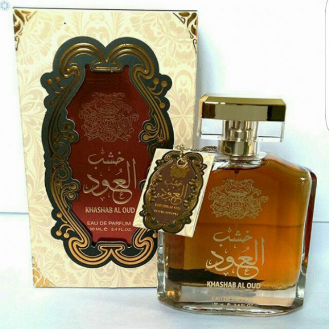 100ml Khashab AL OUD Arabian Perfume Oudh Mood Attar Minyak Wangi