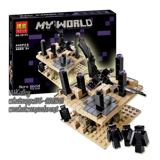 lego minecraft micro world the end
