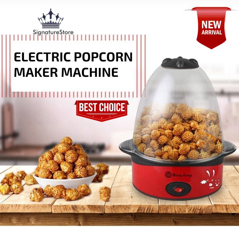 Electrical Popcorn Maker Machine Mesin Pembakar Bertih Jagung Malam Business爆米花机