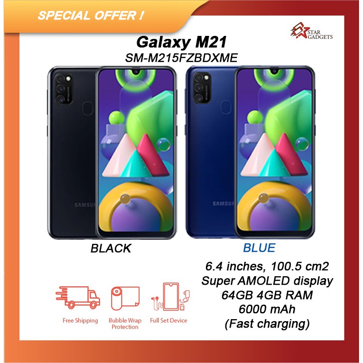 Samsung Galaxy M21 Sm M215 Original Samsung Smartphone Malaysia One Year Warranty Shopee Malaysia