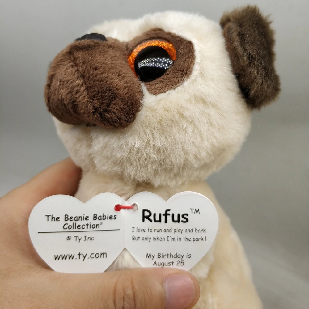 rufus ty beanie baby