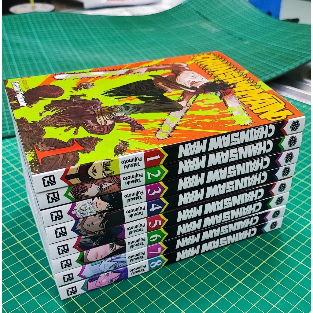 Chainsaw Man vol.1 to vol.8 (English Version) Shopee Malaysia