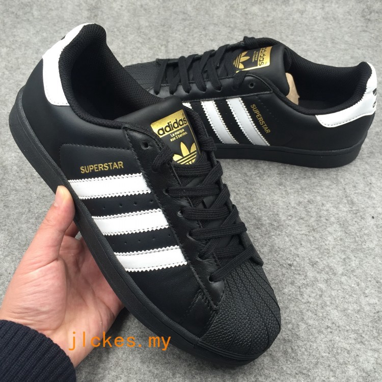 adidas superstar full black