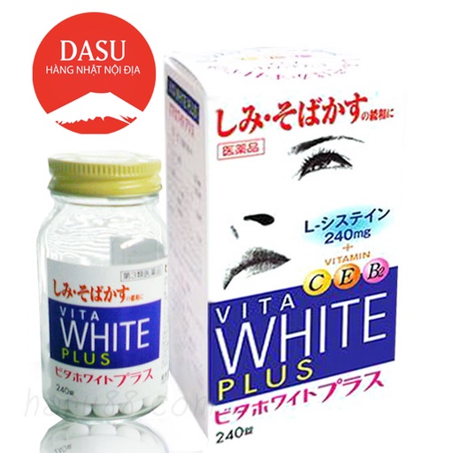 Vita White Plus Whitening Oral Tablet 240 Japanese Tablets Vita White Plus Whitening Oral