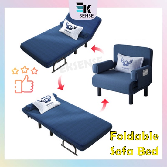 Dualuse Foldable Sofa Bed Home Office Afternoon Nap Sofa Bed Sofa