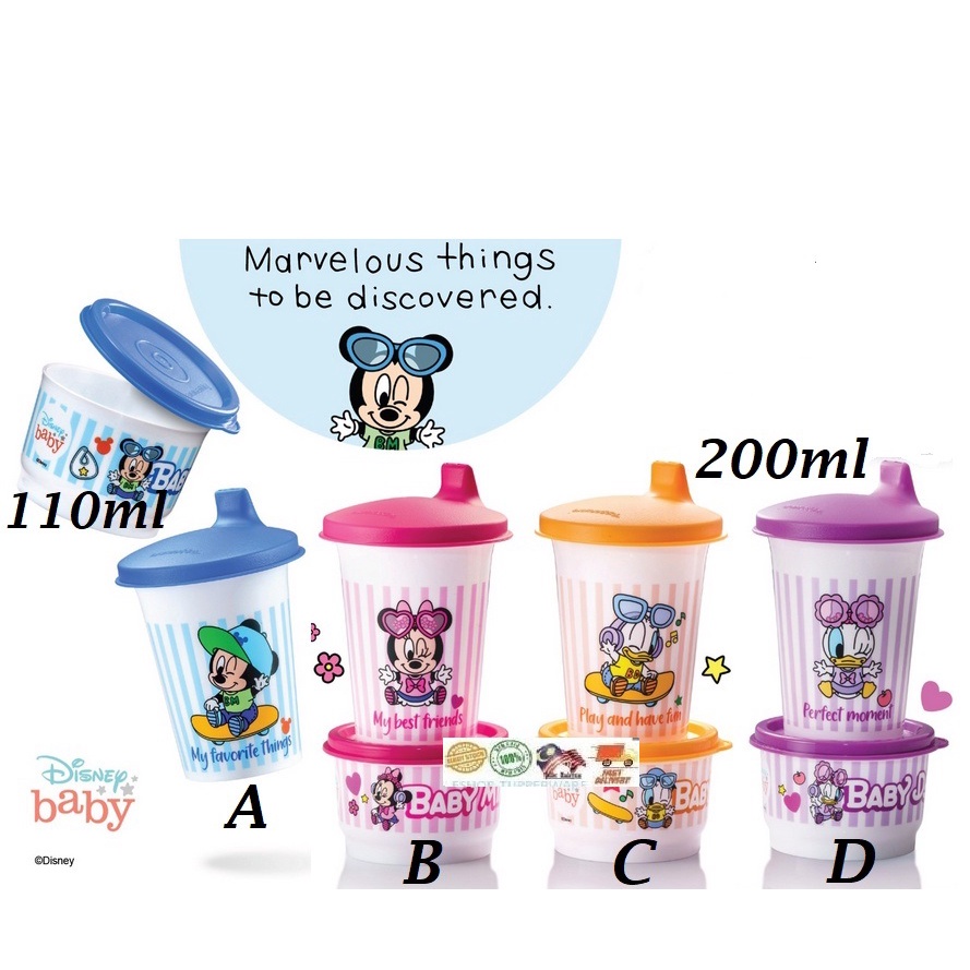 Tupperware Disney Baby Set (no gift box) Shopee Malaysia