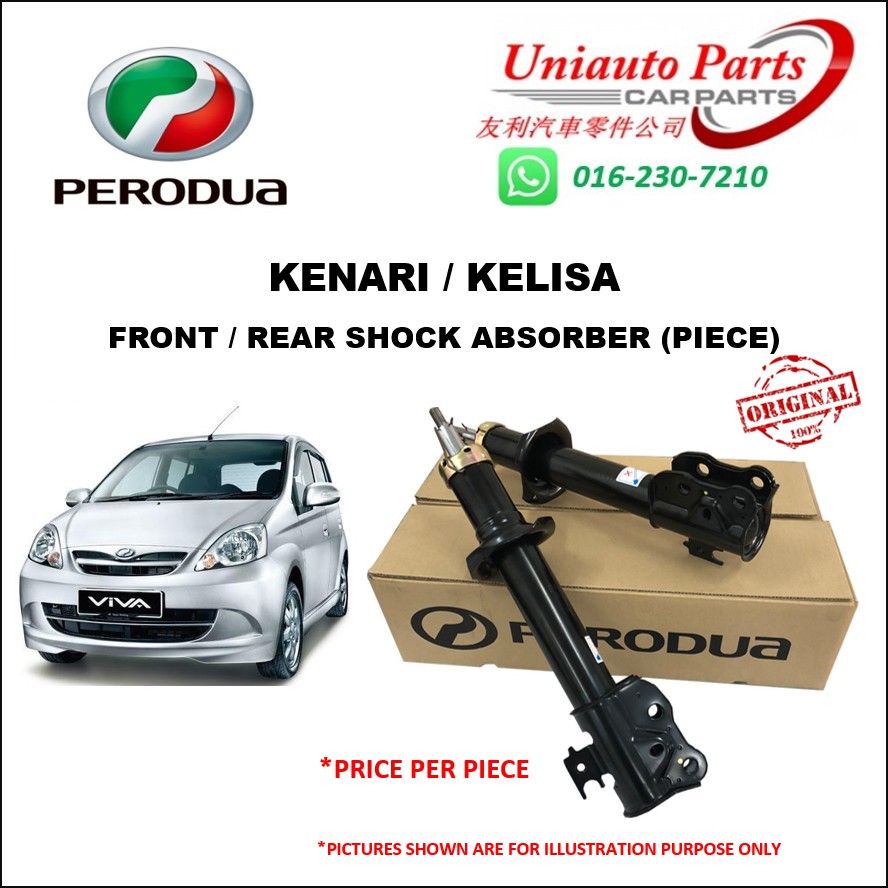 Perodua Viva Original Front Rear Shock Absorber Piece Shopee Malaysia