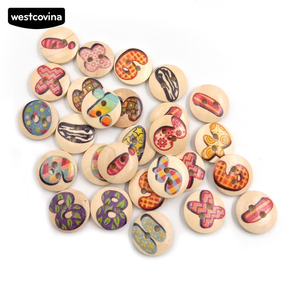 letter buttons for sewing