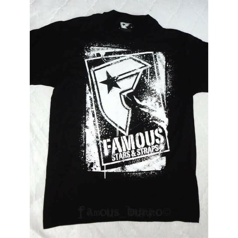 Famous Stars And Straps Shirt Medium Travis Barker Blink 182 sport casual  cotton tee | Shopee Malaysia