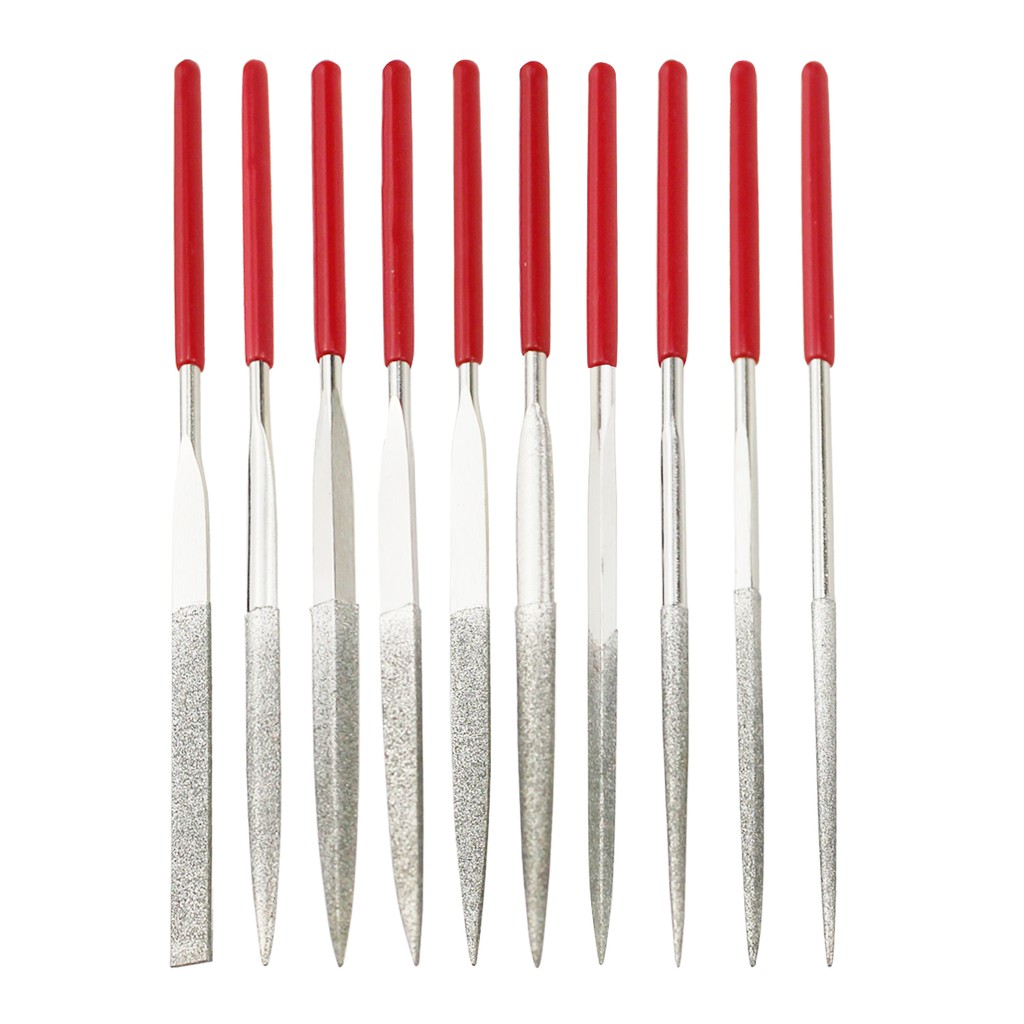 Abrasive & Finishing Products 10pcs 140mm 3mm Precision Needle Files