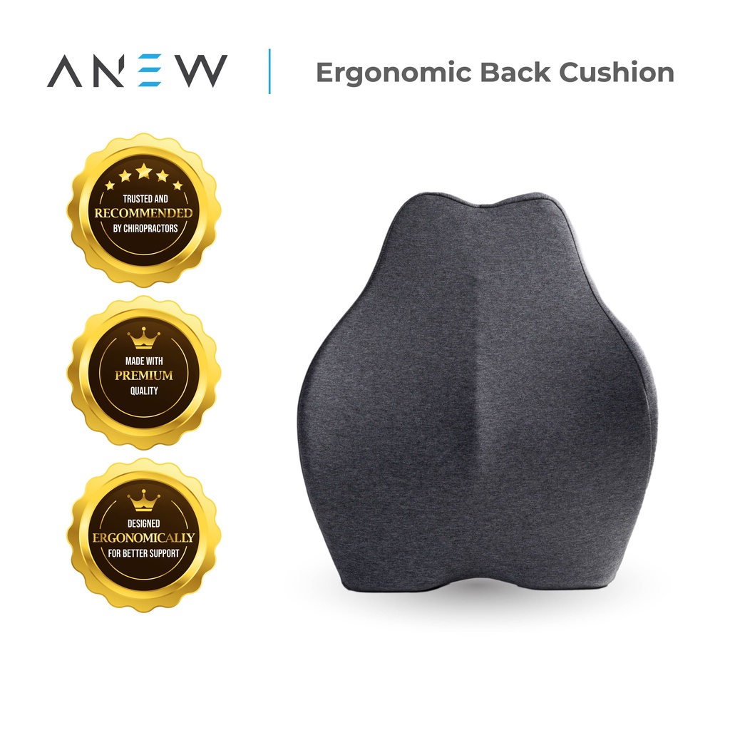 ANEW Lumbar Support Ergonomic Back Cushion