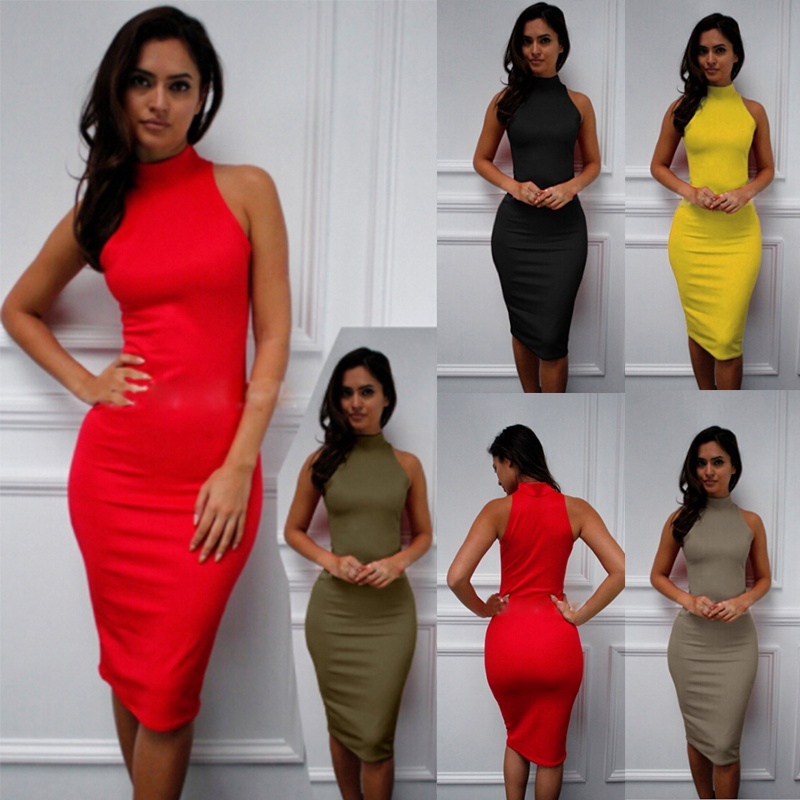 bodycon dress midi length