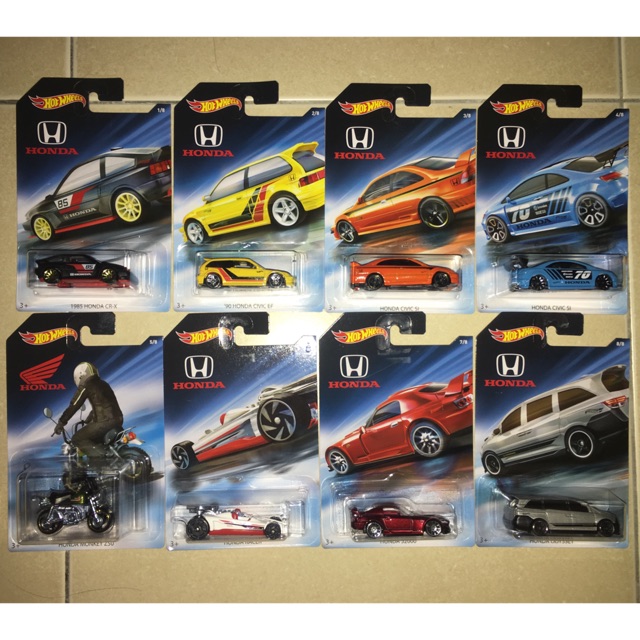 2018 hot wheels honda 70th anniversary set