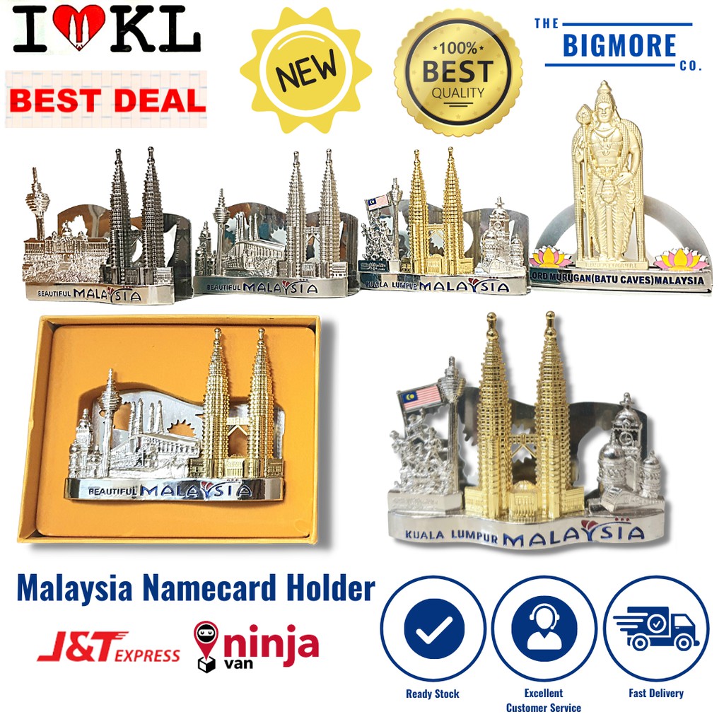 ?Ready Stock? KLCC Malaysia Petronas Twin Tower Kuala Lumpur Name card Holder Penang Putrajaya Malaysia Souvenir