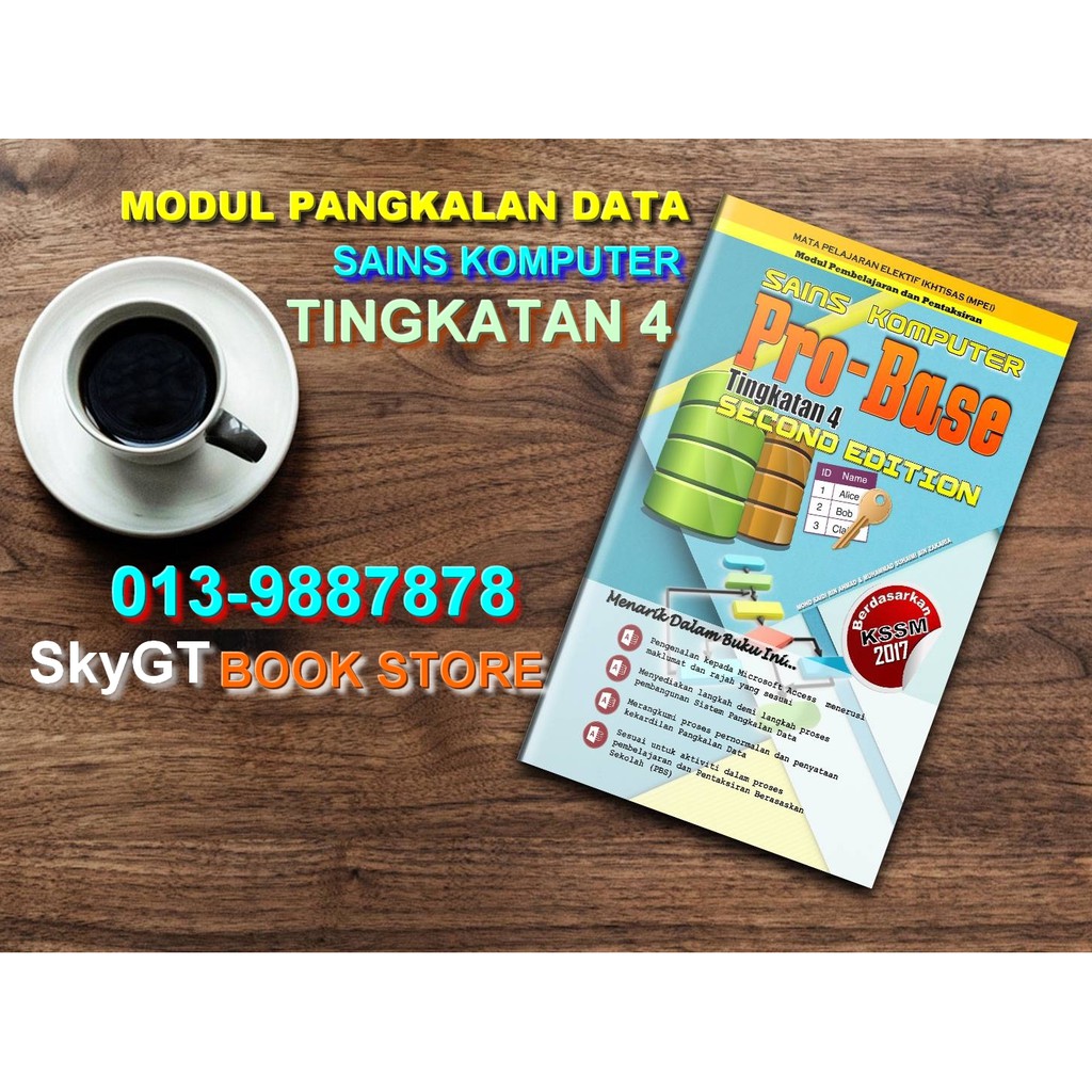 BUKU SK TING 4  PANGKALAN DATA PROBASE SAINS KOMPUTER SK TINGKATAN 4