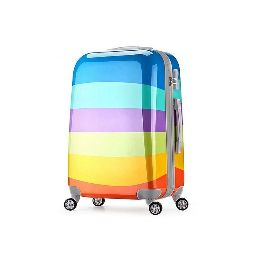 rainbow suitcase