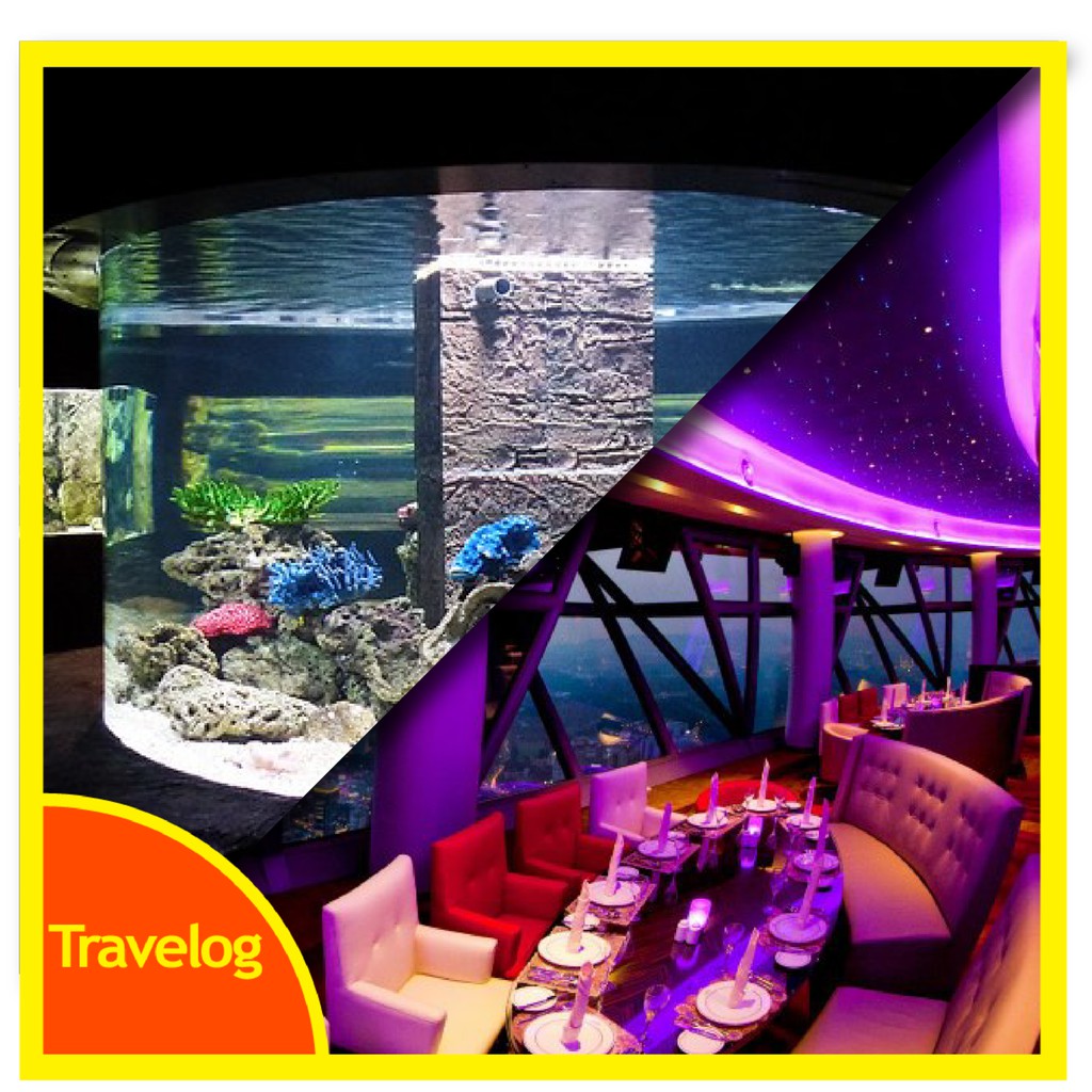 Combo 2 In 1 Kl Tower Atmosphere 360 Restaurant Blue Coral Aquarium Shopee Malaysia
