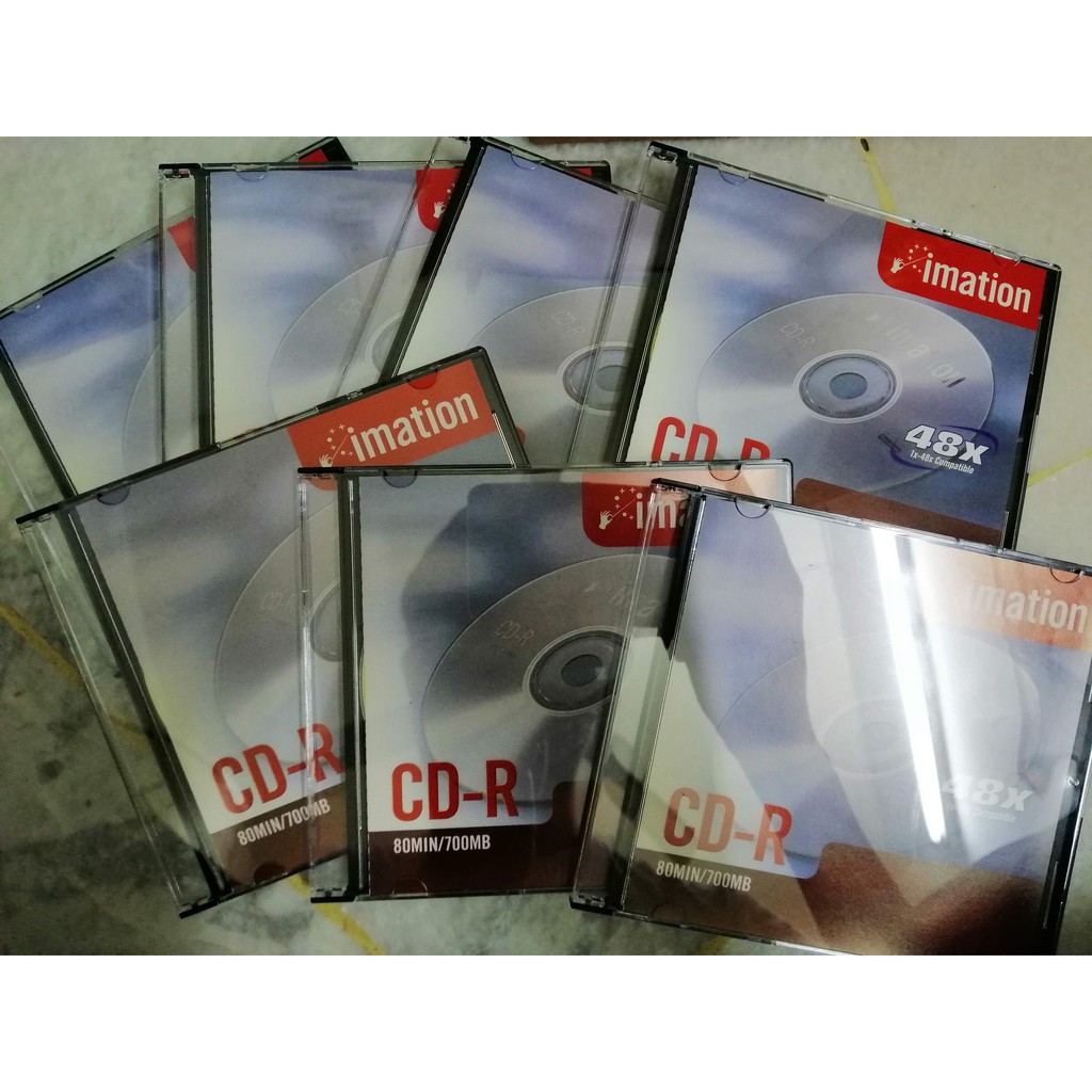 Imation CD-R (with individual case) | Shopee Malaysia