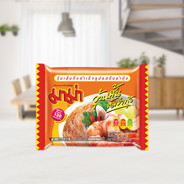 Mama Instant Bean Vermicelli Tom Yum Koong Flavour 40g Shopee Malaysia