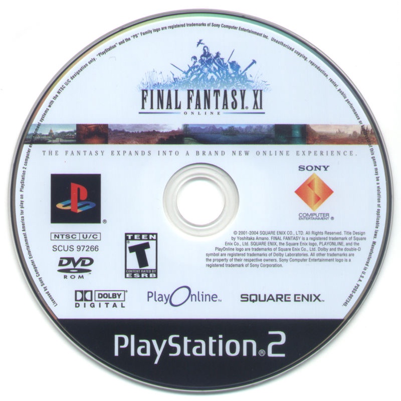 Ps2 Game Final Fantasy Xi Online Dvd Game Playstation 2 Shopee Malaysia