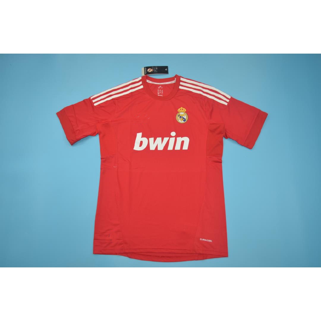 real madrid red jersey 2012