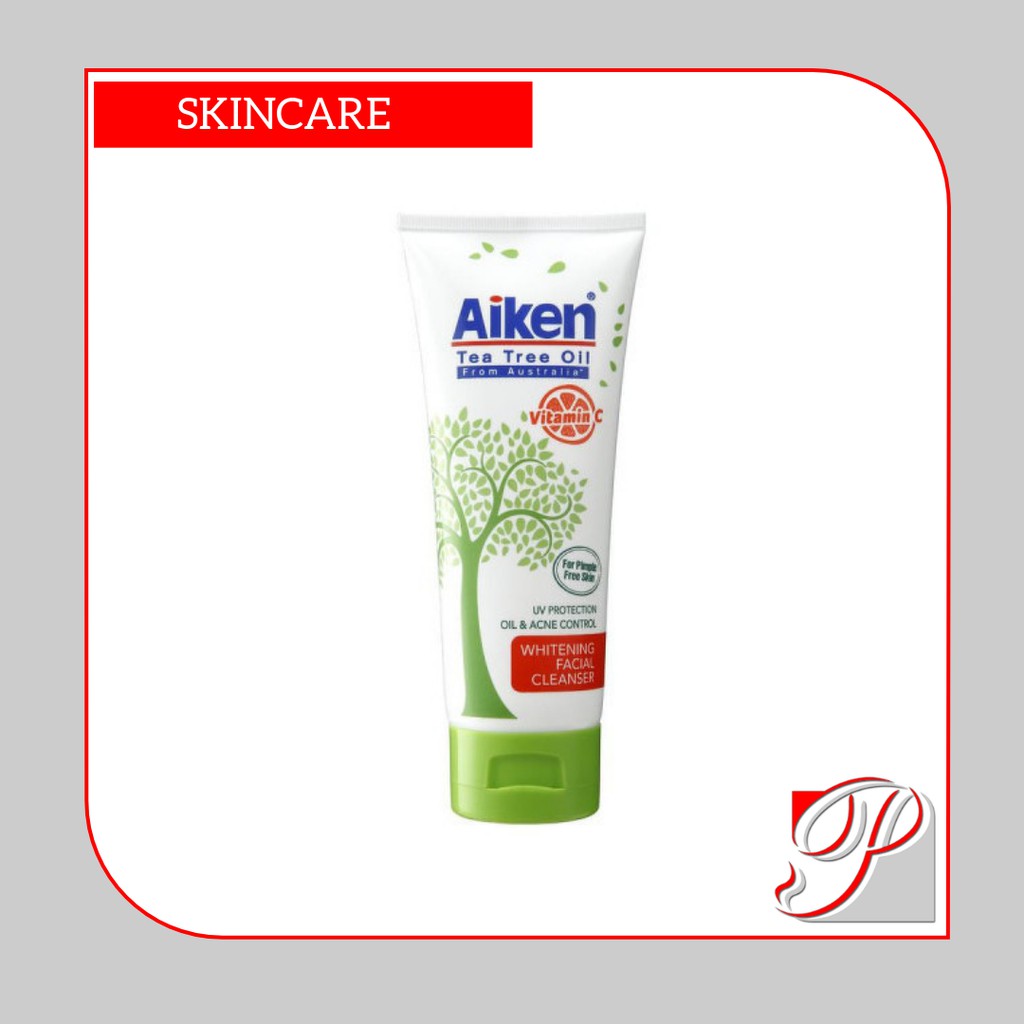 aiken tea tree oil whitening facial cleanser review