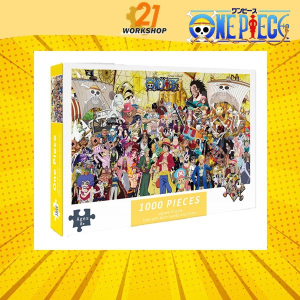 (Ready Stock) 1000 PCS Puzzle One Piece Collection / 1000 Pieces Puzzle One Piece / 1000pcs Puzzle 75cm x 50cm 9729