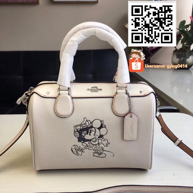 minnie mouse coach bag